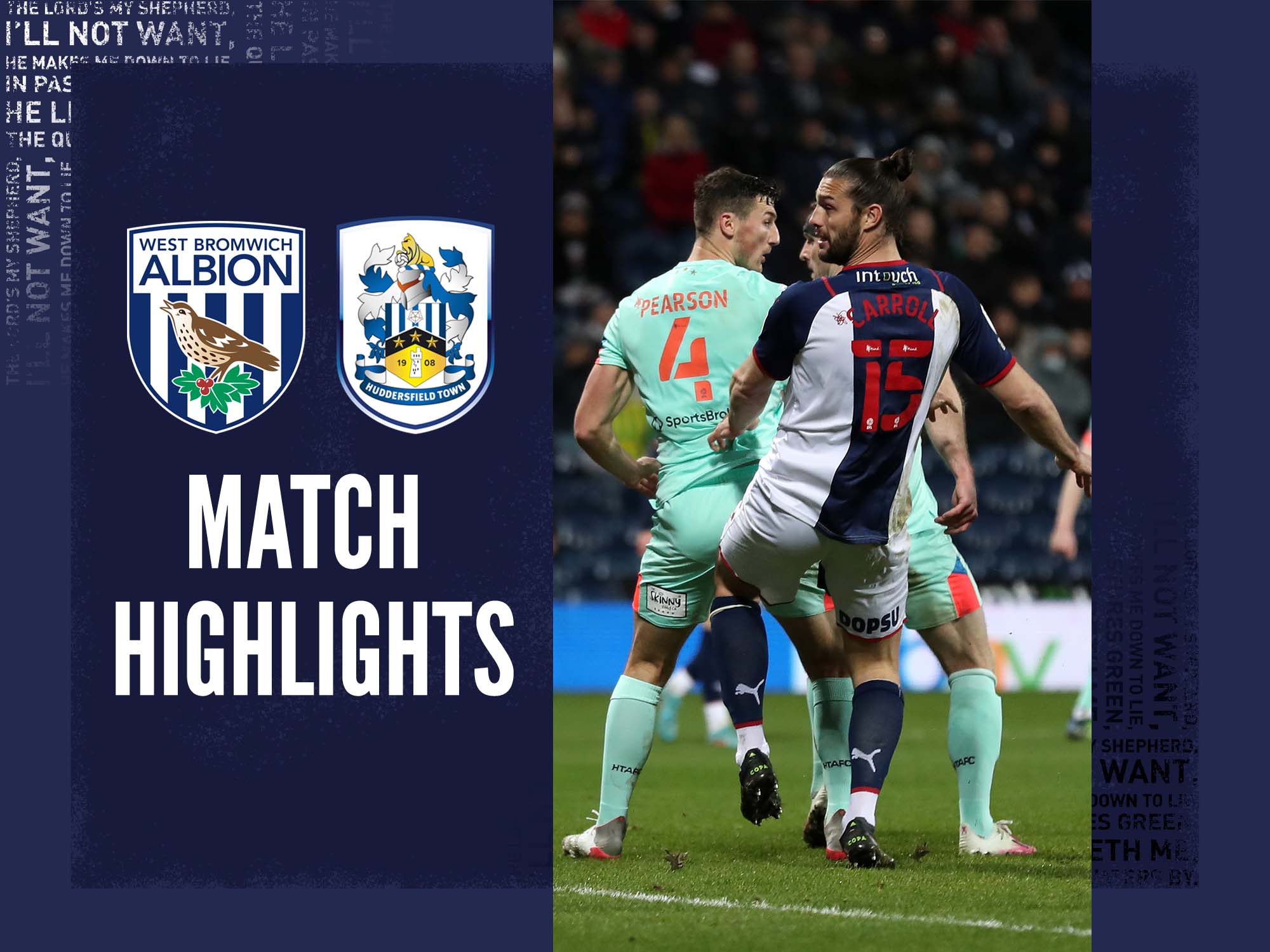Albion v Huddersfield Town match highlights West Bromwich Albion